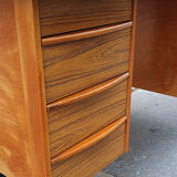 Wood desk and wood color formica top, 1960