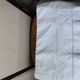Old linen curtain