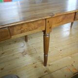 Table de refectoire en orme 290 x 90 cm