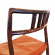 Niels Otto Moller model 79  rosewood dinning chairs