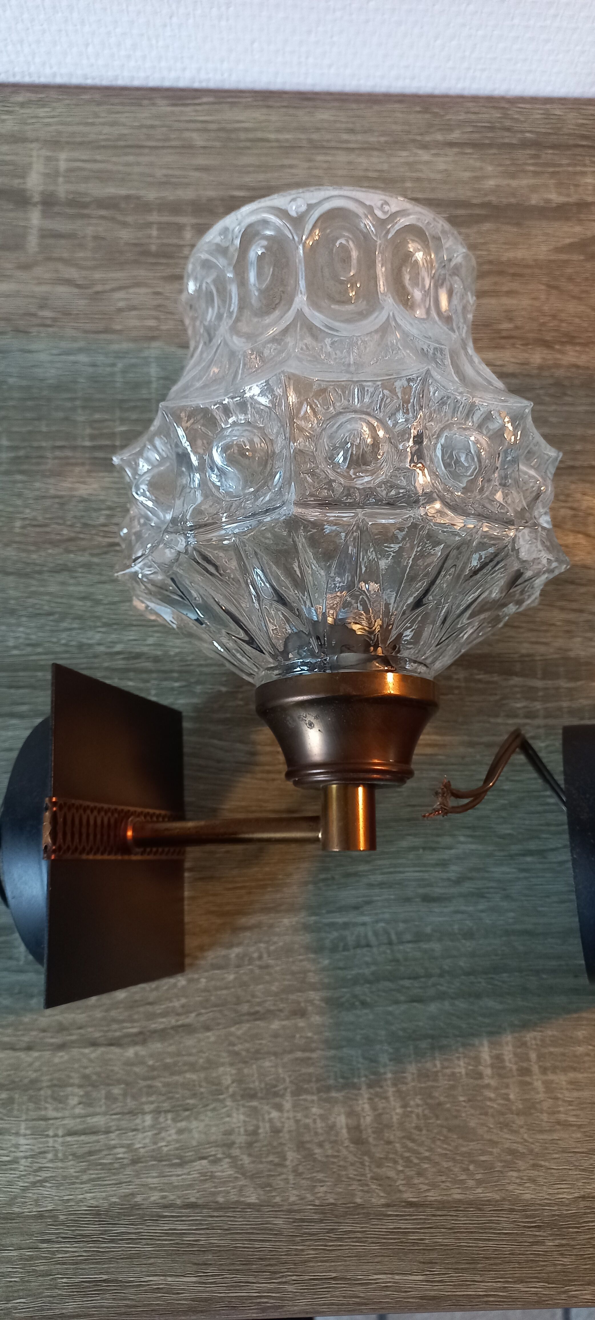 Pair of vintage wall lights