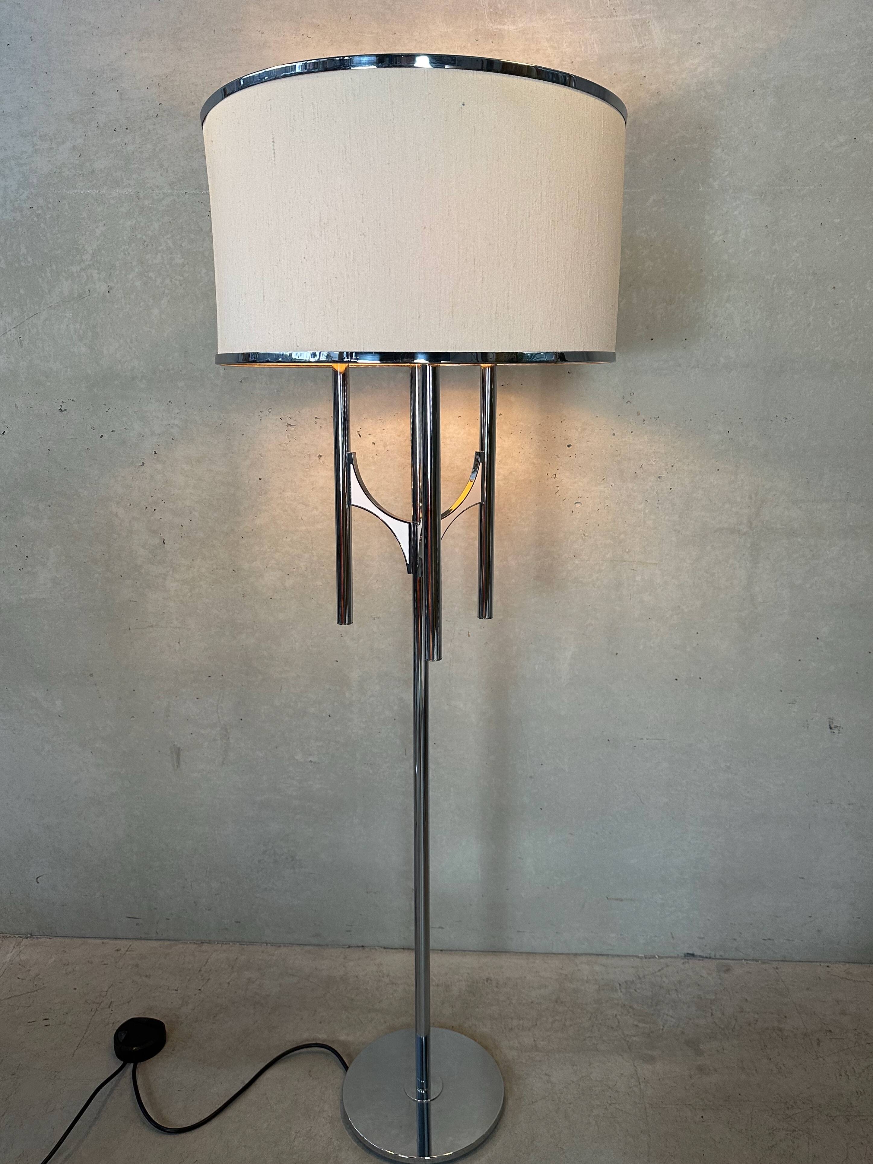 Vintage floor lamp (with or without shade) – Sciolari