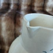 Antique pitcher in ironstone