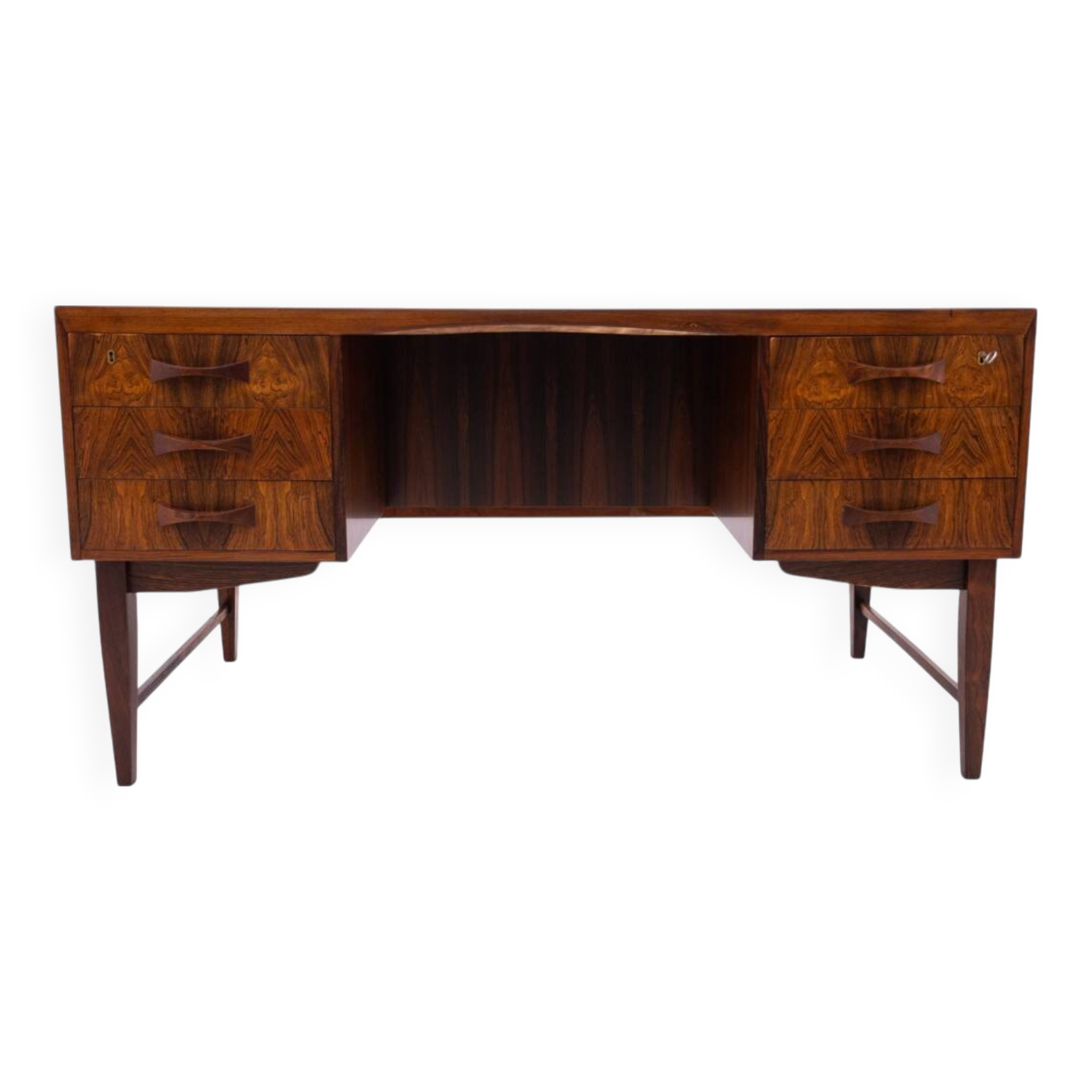 Danish desk from the 1960s. After renovation.