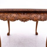 Antique, carved table, Western Europe, around 1910.