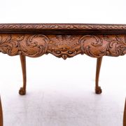 Antique, carved table, Western Europe, around 1910.