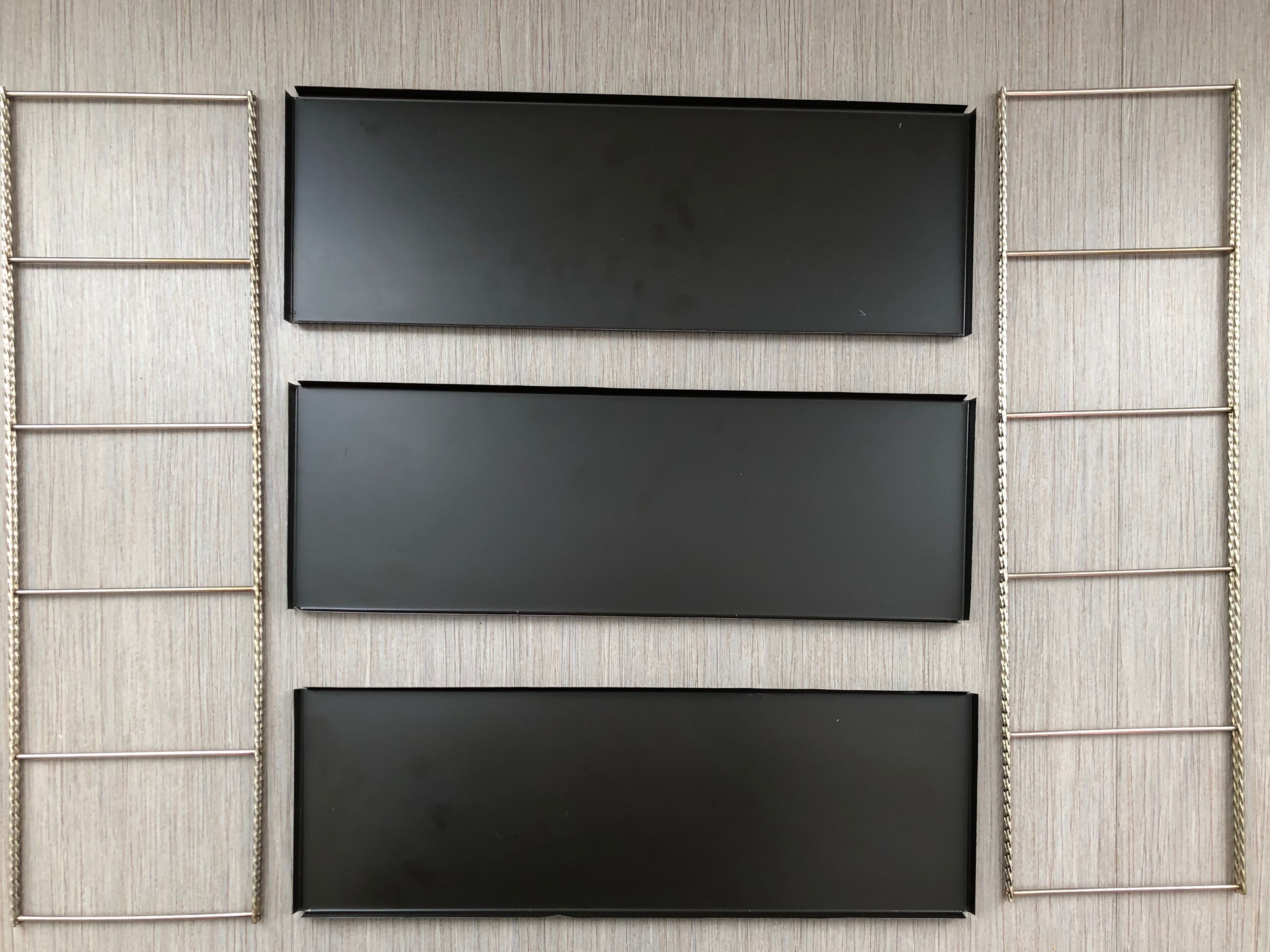 String shelf creation mofp gold and black