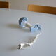 Spot lamp with mushroom clip sarlam years 80