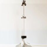 Steel art deco lamp foot - Plexiglas