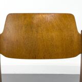 Teak Dining Chairs by Hartmut Lohmeyer for Wilkhahn, 1960s, Set of 6