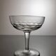 Set de 7 coupes à champagne en verre soufflé