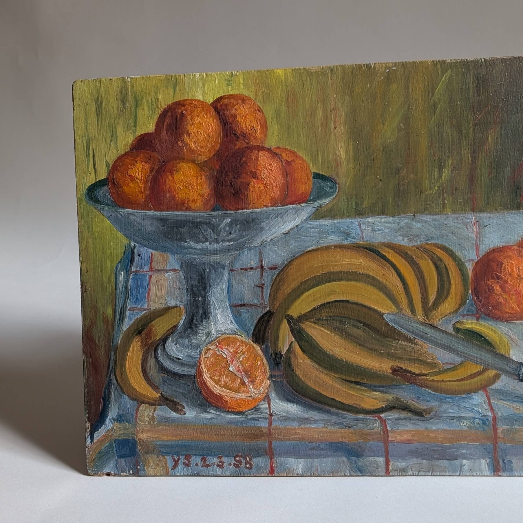 Still life on wood