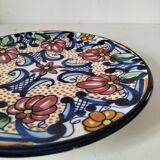 Large Andalusian ceramic plate