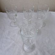 6 verres à pied