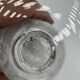 Set of 5 white wine glasses - Baccarat Crystal – Argentina model, 1940