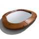 Miroir Vintage IKEA – Modèle Rare en Pin – Circa 1970