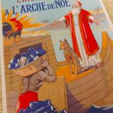 Poster, Chicory advertising cardboard Noah's ark