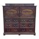 Commode anglaise en acajou des années 1950