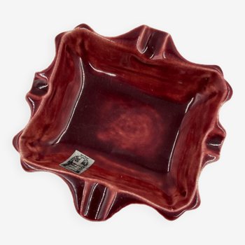 Thulin art deco earthenware ashtray