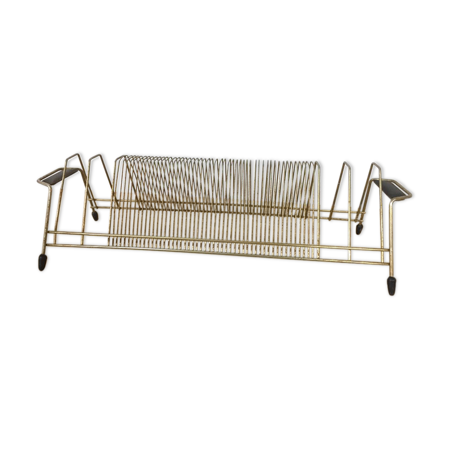 Vintage gold vinyl door, 1960