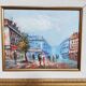"Paris Street" wall painting