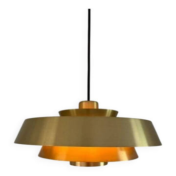 Vintage Fog & Morup Nova pendant - Brass - Jo Hammerborg - Danish design lamp