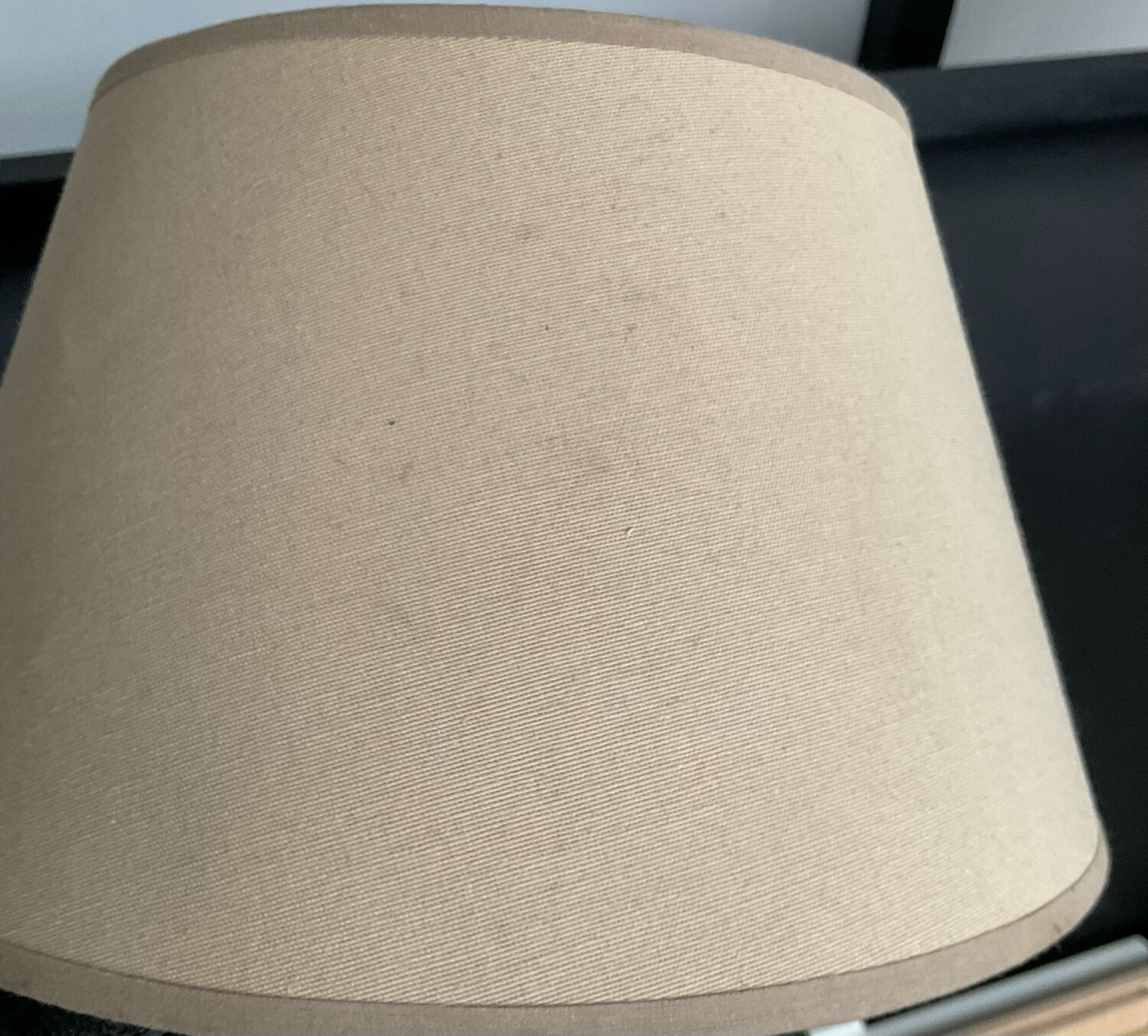 Vintage glazed ceramic lamp