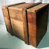 Old wooden box