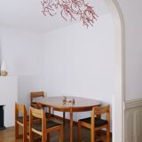 4 chairs sleigh Maison Regain