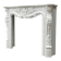 Louis XV style fireplace in Carrara marble circa 1980