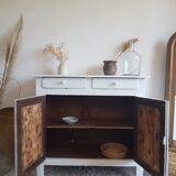 Old White Parisian Buffet
