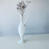 White opaline ewer