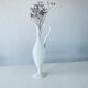 White opaline ewer