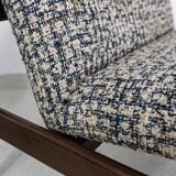 Vintage armchair GFM-64 by Edmund Homa, GFM, Poland, 1960s