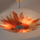 Mid-century glass pendant,1960's.