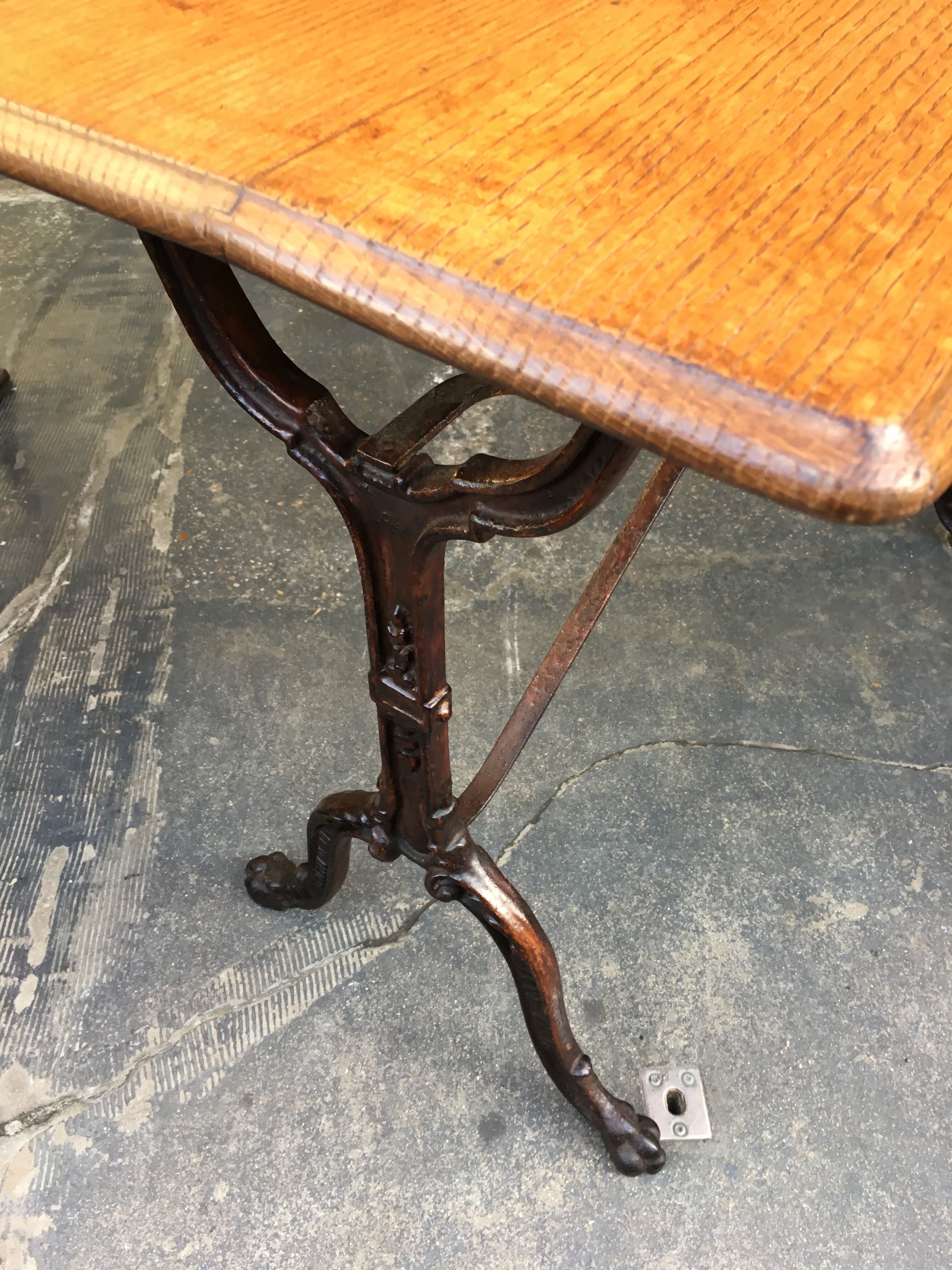 Table bistrot des années 20/30