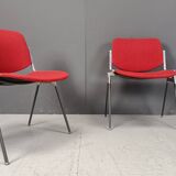 Vintage DSC 106 Side Chairs by Giancarlo Piretti for Castelli, set of 7