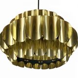 Brass pendant light by Thorsten Orrling for Hans-Agne Jakobsson AB, Markaryd. Sweden 1960s