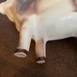 Milk jug - Cow motif - vintage ceramic