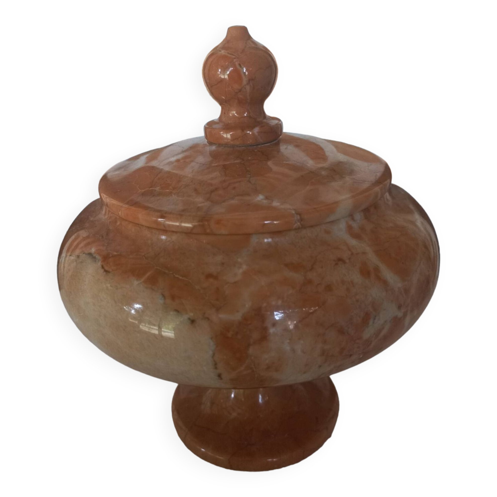 Pink marble box 1970