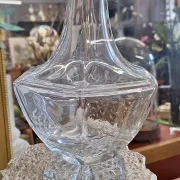 Crystal wine carafe
