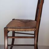 Ancient walnut mulch chair