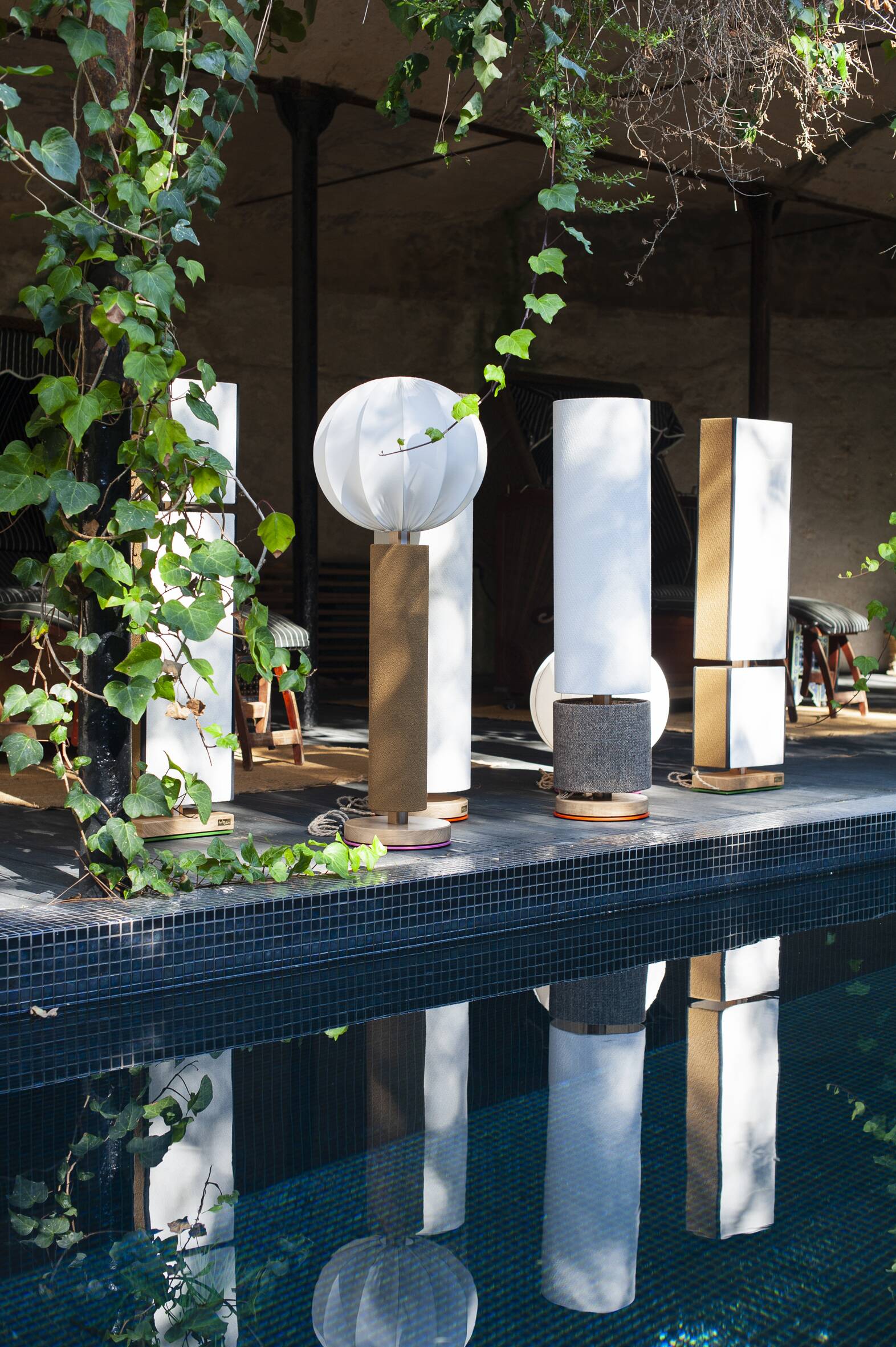 Mima #1 Floor Lamp, 2000s, Cotton / Angélique Delaire /