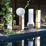 Mima #1 Floor Lamp, 2000s, Cotton / Angélique Delaire /