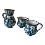 Fajalauza earthenware set, Granada (Spain)
