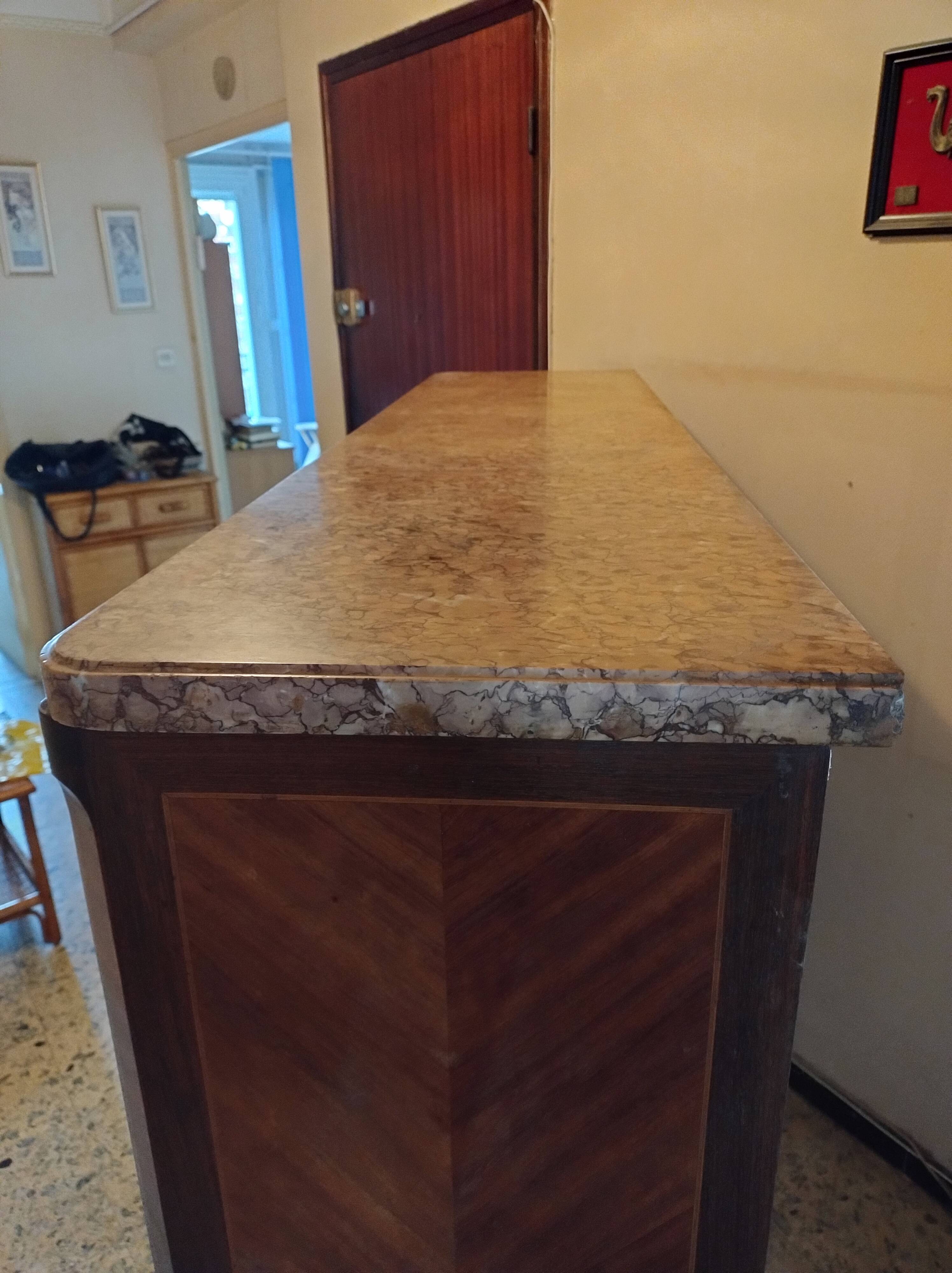 Antique wardrobe in Louis XVI style