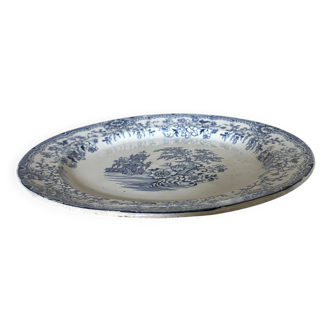Grand plat rond ancien