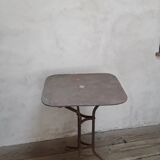 Guéridon, table de jardin fer forgé