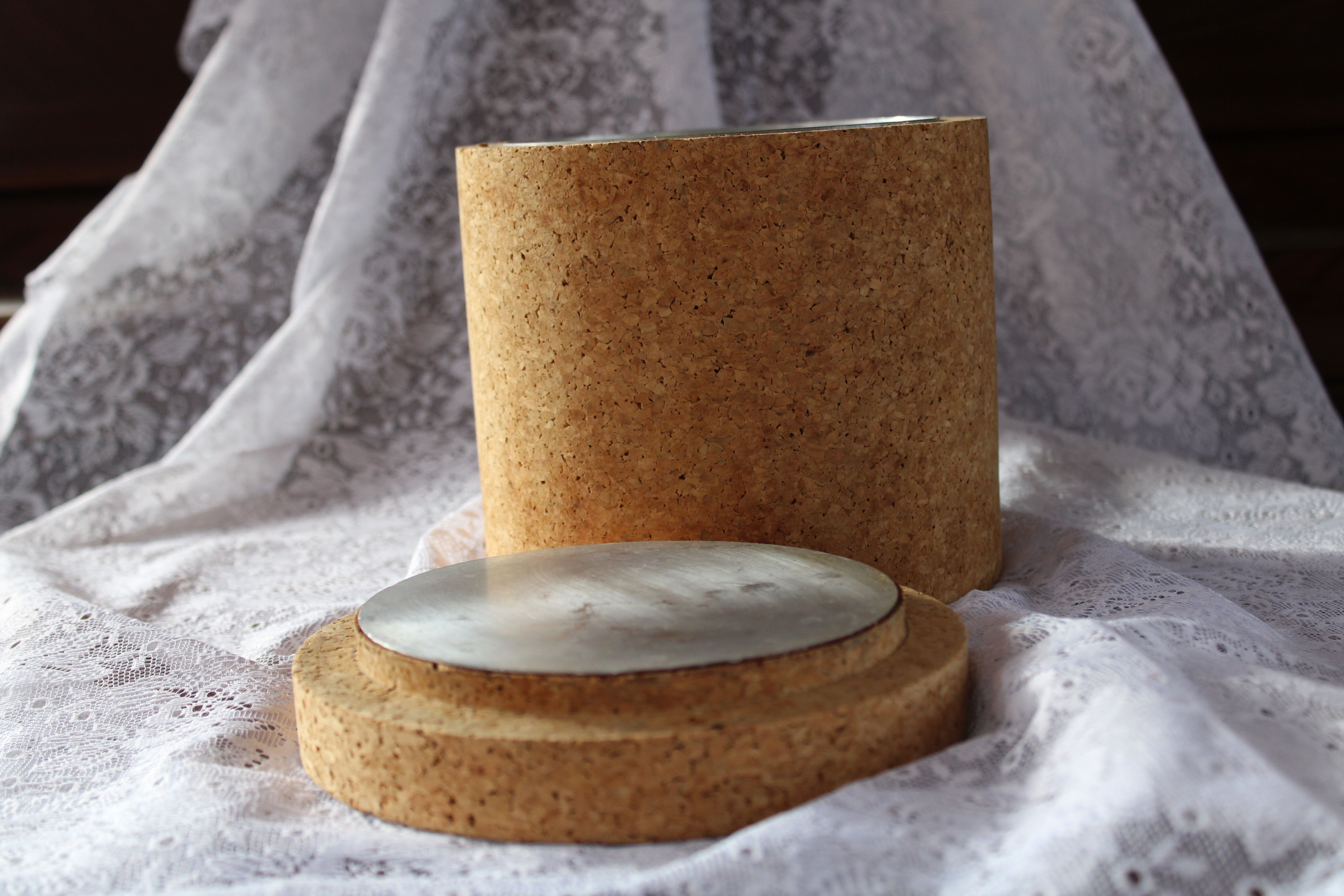 Cork vintage ice bucket