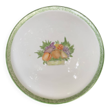 Limoges France cake dish, hand decorated, hand painted, vintage